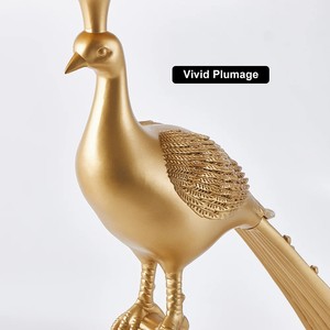 Modern Iron & <b>Marble</b> Tripod Style Floor <b>Lamp</b> Stand with Gold Finish Contemporary Living Room Decor - Product Image 4
