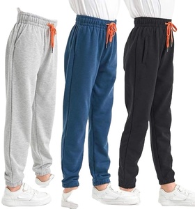 Pantalon de jogging en toile personnalisé avec logo, service OEM, prix abordable, haute qualité, tendance, pour l'extérieur, coupe droite, couleur foncée - Product Image 1