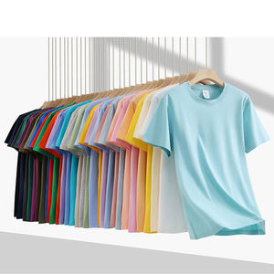 T-shirt de luxe basique décontracté en coton à fibres longues, coupe ajustée, sous-vêtement pour homme - Product Image 3