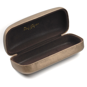 Étuis à lunettes de soleil luxueux en cuir PU avec matériau en fer, étui à lunettes de qualité supérieure - Product Image 4