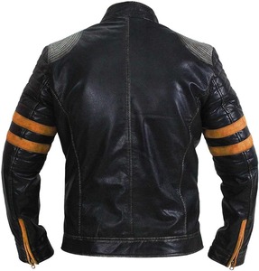 Premium <b>Mens</b> <b>Leather</b> <b>Jacket</b> Vintage Genuine <b>Leather</b> Timeless Classic Fashion Comfortable Everyday Wear - Product Image 6