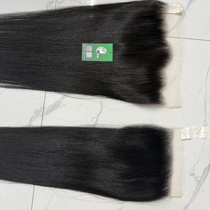 Pelucas naturales rectas HD de encaje frontal con diseño de moda, peluca rubia para mujer, cierre frontal de encaje transparente, precio al por mayor - Product Image 5