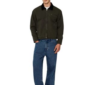 2025 OEM veste en toile travail respirant Logo personnalisé hommes coupe décontractée sergé coton haute qualité veste de travail hommes - Product Image 5