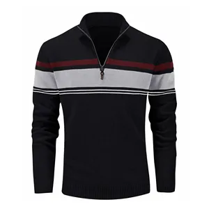 Sudadera con Cierre Completo para Hombre, Sudadera Informal de Manga Larga de Poliéster Premium, Ropa Deportiva Ligera para Otoño e Invierno, Marca Privada OEM - Product Image 1