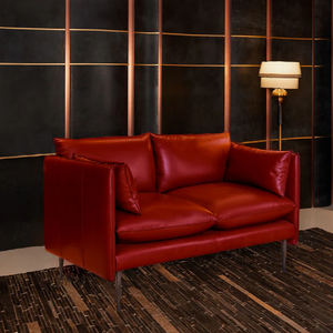 Canapé d'angle vintage en cuir véritable, meubles de salon, canapé pour hôtel, canapés pour hall d'entrée - Product Image 2