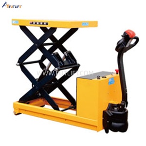 Table élévatrice manuelle en acier FUTLIFT 300kg/500kg, chariot portable avec commande au pied et valve anti-explosion - Product Image 6