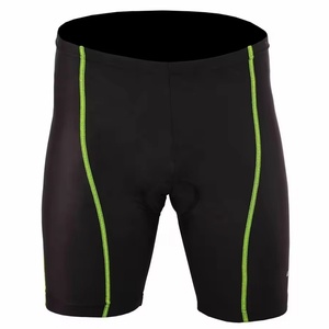 Shorts de compression en polyester antistatique pour hommes, coupe ajustée, séchage rapide, pour le cyclisme et la course à pied, vente en gros - Product Image 5