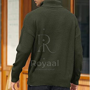 Pulls pour hommes de couleur unie, prix de gros, vêtements de mode, meilleur matériau, pulls les plus vendus pour hommes - Product Image 5