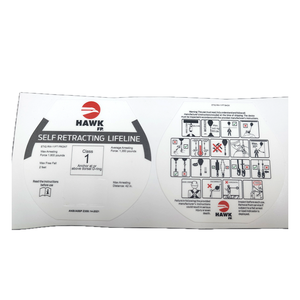 Hoja adhesiva Etiqueta rectangular plateada - Product Image 3