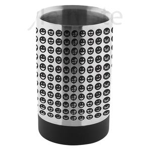 Enfriador de vino con estampado completo, cubos de hielo, botellas de Metal, acero inoxidable - Product Image 1