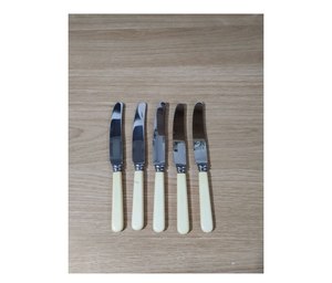 Luxury <b>Bone</b> <b>Handle</b> Stainless Steel Flatware Set Spoon Fork <b>Knife</b> Kitchen Dining Utensil Vintage Style Party Eco-friendly - Product Image 5