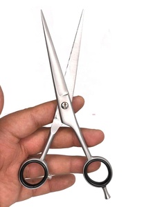 Tegra Surgical Professional Stainless Steel Barber Scissors Rubber Handle 28 <b>Teeth</b> Right-Handed for Hair Cutting Haircutting - Product Image 3