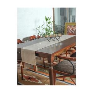 Floral Climbers Embroidered Vintage Chinese Style Elegant Design Restaurant Dinner <b>Table</b> <b>Runner</b> Hotel Traditional Home Decors - Product Image 6