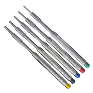 ชุดเครื่องมือผ่าตัดขยายกระดูกสแตนเลสสตีล A-1 VERITAS Dental Implant Osteotome Coniques จำนวน 5 ชิ้น - Product Image 2