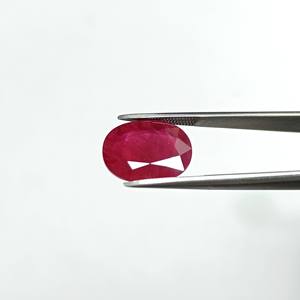 พลอยทับทิมธรรมชาติพม่ารูปไข่ 5.54 กะรัต RBHO-1 - Product Image 2