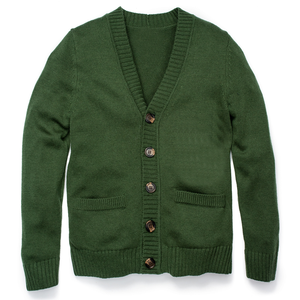 Suéter Cárdigan de Manga Larga para Hombre, Ropa de Invierno, Lana de Primera Calidad, Talla Grande, Antiarrugas, Cierre con Botones Delanteros, Suéter Informal - Product Image 3