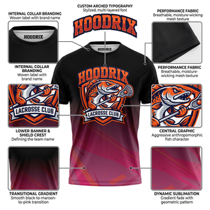 Custom Lacrosse Shooting Shirt Youth Adult Sleeveless Quick Dry Mesh Sublimation Printing Lacrosse Team Uniform Factory Price - Product Image 6