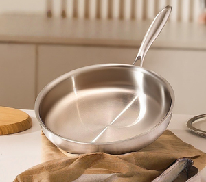 Advanced Stainless Steel Fry <b>Pan</b> Crafted For Precision Cooking <b>And</b> Superior Heat Control <b>Pan</b> - Product Image 3