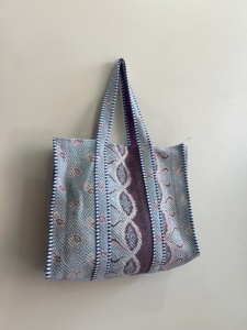 Sacs à main vintage Kantha pour femmes, réversibles, en coton matelassé, multicolores, sacs à bandoulière - Product Image 6