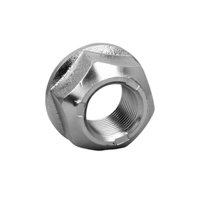 Écrou de bride de broche en acier inoxydable poli de haute qualité prix en vrac enduit de zinc du fournisseur indien pour la fabrication sous contrat - Product Image 1