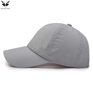 Gorra de Béisbol Estructurada de Verano, Impermeable, Ligera, de Primera Calidad, con Correa Ajustable, Lisa, sin Estampado, al por Mayor - Product Image 5