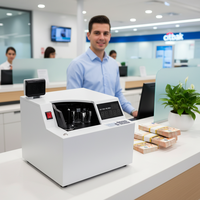 Compteur d'argent professionnel 2600D sous vide à grande vitesse pour le tri et le comptage efficaces des factures