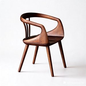 Chaise de salle à manger en bois de teck et acajou Sungkai d'Indonésie, style moderne, luxueuse et exclusive, personnalisable, pour la maison, le bar ou les événements – Nouvelle collection en promotion - Product Image 1