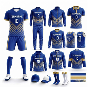 Fabrication professionnelle de tenues de football à prix avantageux, vêtements de sport très vendus, ensemble de football pour adultes. - Product Image 5