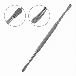 ตะไบกระดูกพรีเมียม # เครื่องมือผ่าตัดกระดูกแบบสองด้าน 12A ทำจากเหล็กกล้าไร้สนิม สำหรับการปรับแต่งรูปทรงกระดูกทางทันตกรรม - Product Image 2