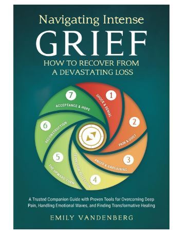 Navigating Intense Grief by Emily Vandenberg Paperback Adult Fiction Bestselling 300 Pages Paper