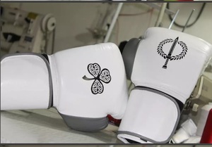 Guantes de Boxeo Profesionales al por Mayor para Entrenamiento de Kick Boxing, Guantes de Boxeo de Cuero Ligeros e Impermeables con Correa Ajustable - Product Image 5