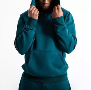 Survêtements décontractés pas chers en vente pour hommes et femmes, vêtements de sport 100 % coton respirant, ensemble de jogging à capuche avec cordon de serrage, vente en gros - Product Image 4