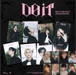 Stray Kids SKZ IT TAPE DO IT (VERSIÓN ACCORDION) K-Pop CD, Papel y Plástico, Idioma Coreano, Todas las Edades, Pop - Product Image 1