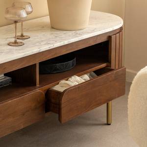 Mueble para TV Vandana Mira Altis en mármol y madera de mango - Product Image 4