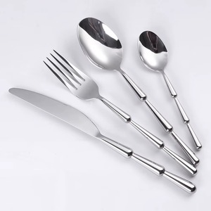 High on Demand Highly Polished Cutlery Set Fork Spoon Set Stainless Mirrored Steel Flatware Sets for Restaurant Use Dining Decor - Product Image 2