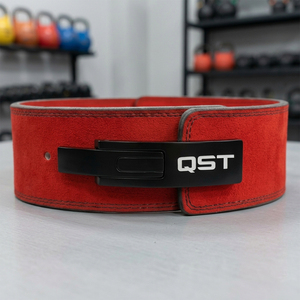 OEM Custom Design Leather Heavy Duty Non-Slip Breathable Adjustable Weight Lifting <b>Belt</b> Powerlifting Deadlifting Body Building - Product Image 2