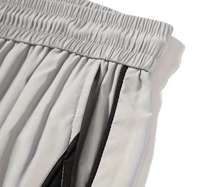 Pantalon Harem Homme Gris et Noir à Blocs de Couleurs, Taille Élastique avec Cordon de Serrage, Style Hip Hop, Léger et Respirant, Joggers Streetwear - Product Image 5