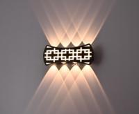 Applique murale LED étanche pour extérieur et intérieur, idéale pour chambre, salon, couloir, escalier, éclairage d'ambiance et de fond de porte