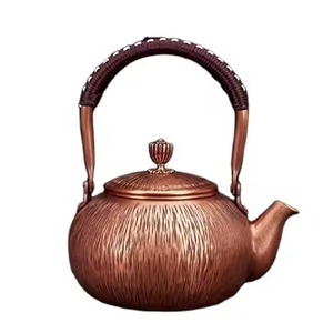 Elegant Metal <b>Tea</b> Coffee Kettle <b>Pot</b> Water Heating Kettle for Home Kitchen Dining Table Use - Product Image 6