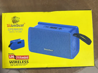 Boombest LN-711MINI Enceinte Portable Sans Fil avec Sangle de Transport, pour Camping en Extérieur et Urgences, Boombox Robuste à Basses Puissantes, Vente en Gros