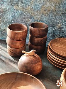 Luxury Handcrafted Wooden Charger <b>Plate</b> Beautiful Turned Mango Wood Classic Design <b>Stand</b> Decorative Multipurpose Wedding Serving - Product Image 6