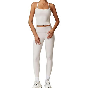 Leggings Deportivos de Cintura Alta Premium para Mujer, con Sujetador Deportivo a Juego, Sin Costuras, Elásticos, de Compresión, para Fitness, Gimnasio, Yoga, Running, Ejercicio - Product Image 3