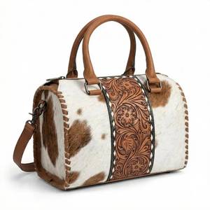 Nuevo Bolso de Moda en Tendencia, Hecho a Mano con Cuero Genuino de Vaca, Estilo Western, con Herrajes, de Lujo para Mujer, Diseño Vintage Boho - Product Image 2