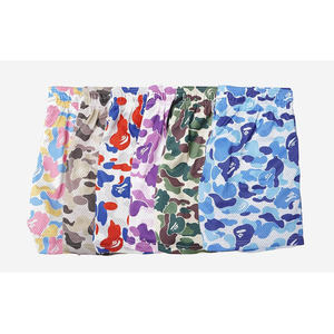 Shorts de basketball imprimés confortables pour hommes, en polyester respirant, taille élastique, prix de gros abordable, OEM - Product Image 2