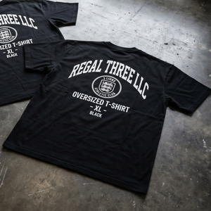 Regal Three Llc T-shirts de sport noirs pour hommes, manches courtes, col rond, imprimés, décontractés, t-shirt imprimé pour hommes, vêtements de sport pour hommes - Product Image 3