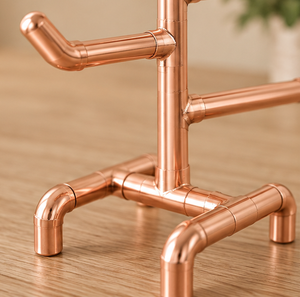 AK laiton Standard cuivre tuyau arbre Design décor de noël article fait à la main pour décor de table/décor de noël Accent - Product Image 4