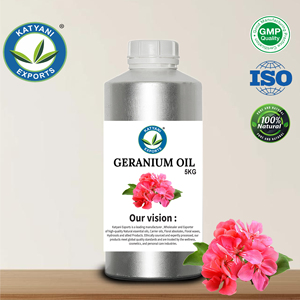 Steam Distilled 1KG Geranium(Pelargonium Graveolens) Essential Oil Natural Haircare Products Katyani Exports <b>Bulk</b> Supplier India - Product Image 5