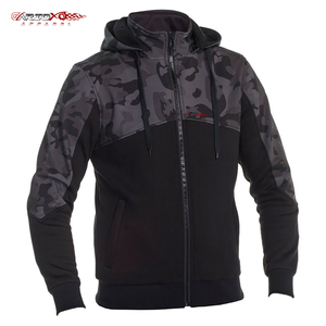 Men's Motorcycle Protective Hoodie Aramid Fiber Impact Zones CE Armor Streetwear Wholesale Bulk Casual Riding - Product Image 2