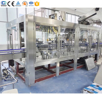 Ligne de production d'emballage automatique de boissons gazeuses en bouteille pour animaux de compagnie