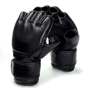 ถุงมือ MMA ระดับมืออาชีพ สำหรับฝึกซ้อมกับกระสอบทราย แบบครึ่งนิ้ว สำหรับมวย MMA  รับสกรีนโลโก้ - Product Image 4